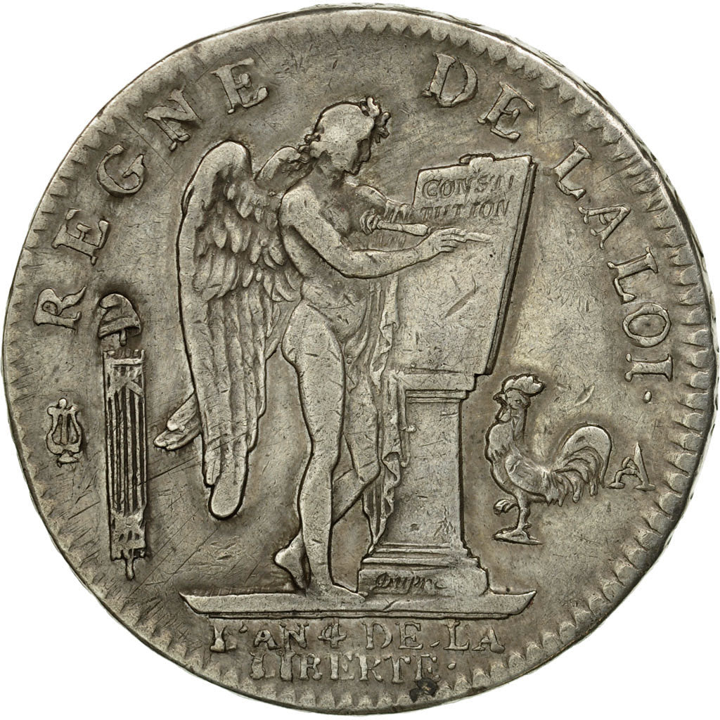 Monnaie, France, Louis XVI, Écu de 6 livres françois, ECU, 6 Livres, 1792