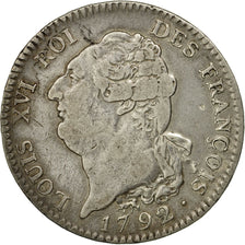Coin, France, Louis XVI, Écu de 6 livres françois, ECU, 6 Livres, 1792, Paris