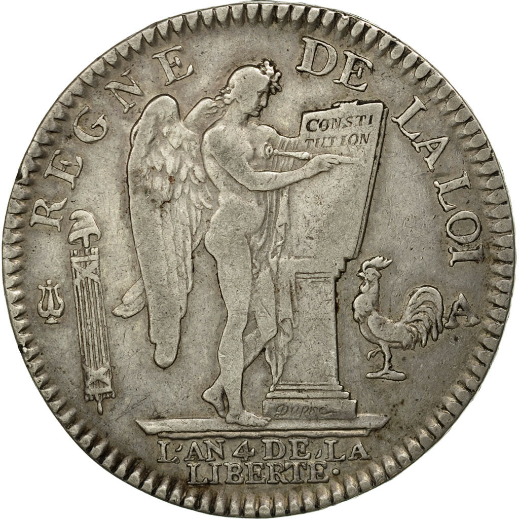 Coin, France, Louis XVI, Écu de 6 livres françois, ECU, 6 Livres, 1792, Paris