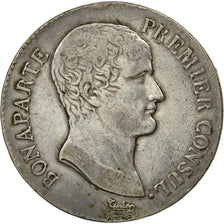 Coin, France, Napoleon I, 5 Francs, An XI, Paris, EF(40-45), Silver, KM:650.1