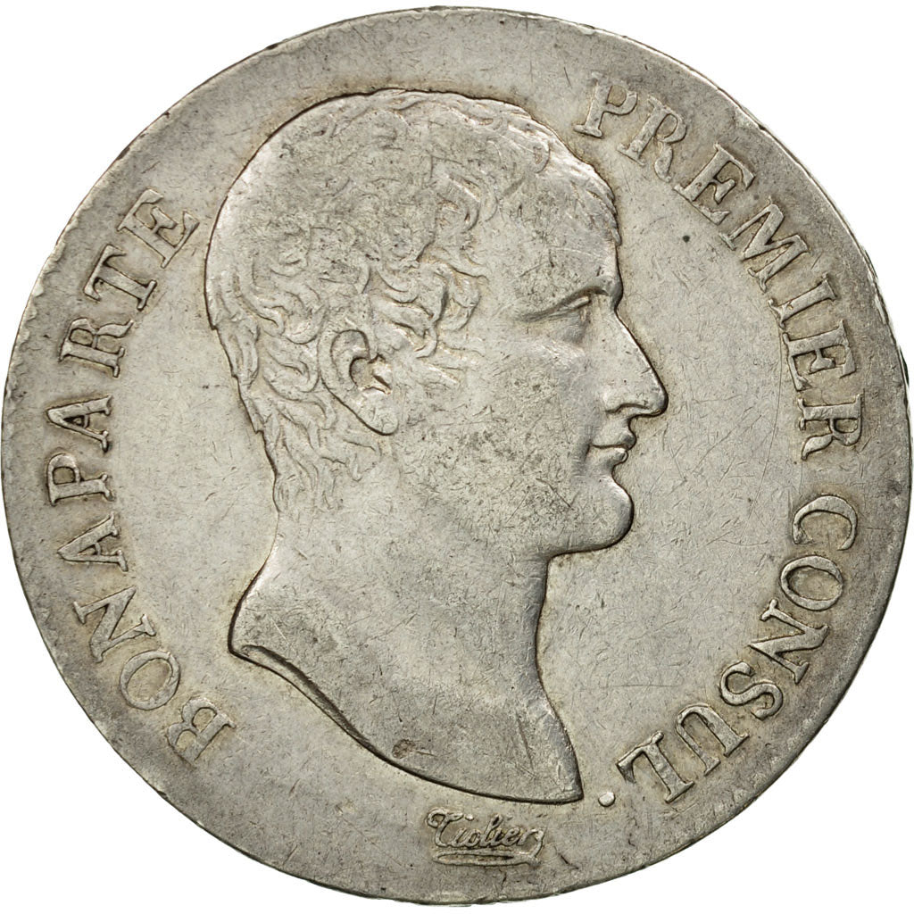 Coin, France, Napoléon I, 5 Francs, An 12 (1804), Paris, EF(40-45), Silver