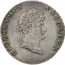 Coin, German States, WESTPHALIA, Jerome, 2/3 Thaler, Reichs, 1813, EF(40-45)