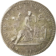 Monnaie, France, Lefevre Lesage, 10 Sols, 1792, TTB, Argent, KM:Tn19