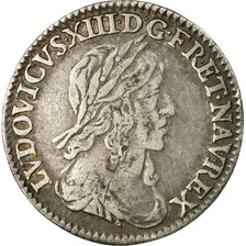 Coin, France, Louis XIII, 1/12 Écu, 1643, Paris, Point, KM:132.1