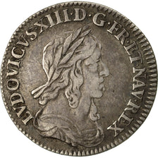 Moneda, Francia, Louis XIII, 1/12 Écu, 2e poinçon de Warin, buste drapé et