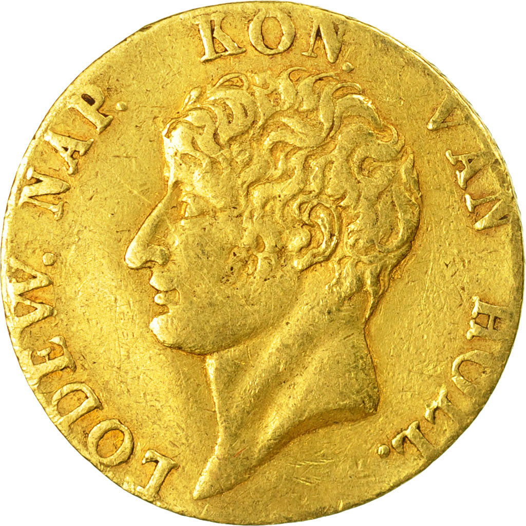 Coin, Netherlands, Ducat, 1808, St. Petersburg, VF(30-35), Gold, KM:35