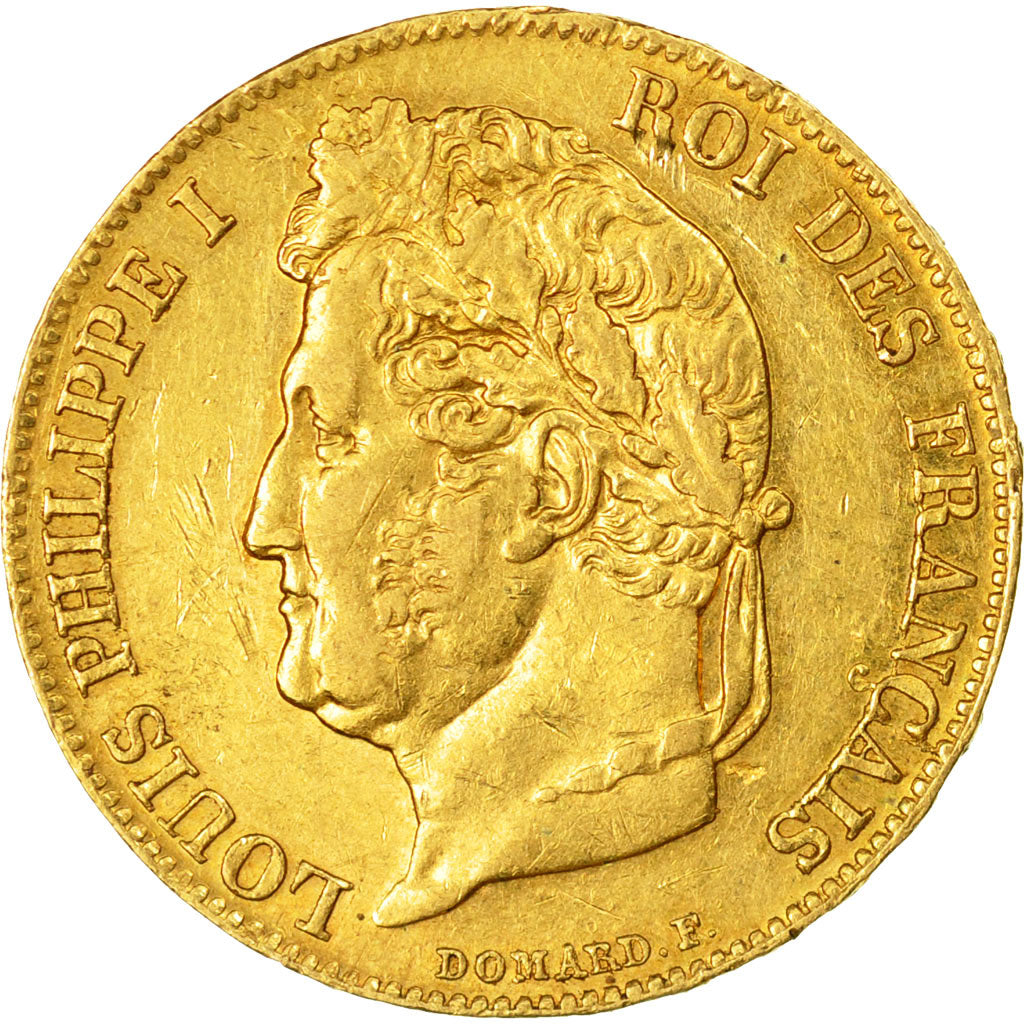 Coin, France, Louis-Philippe, 20 Francs, 1841, Lille, EF(40-45), Gold, KM:750.5