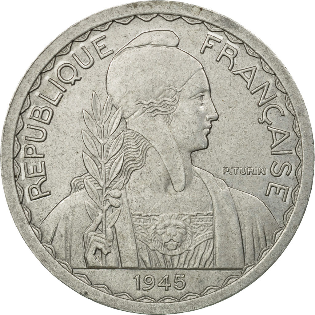Moneta, INDOCINA FRANCESE, 20 Cents, 1945, Paris, ESSAI, SPL-, Alluminio