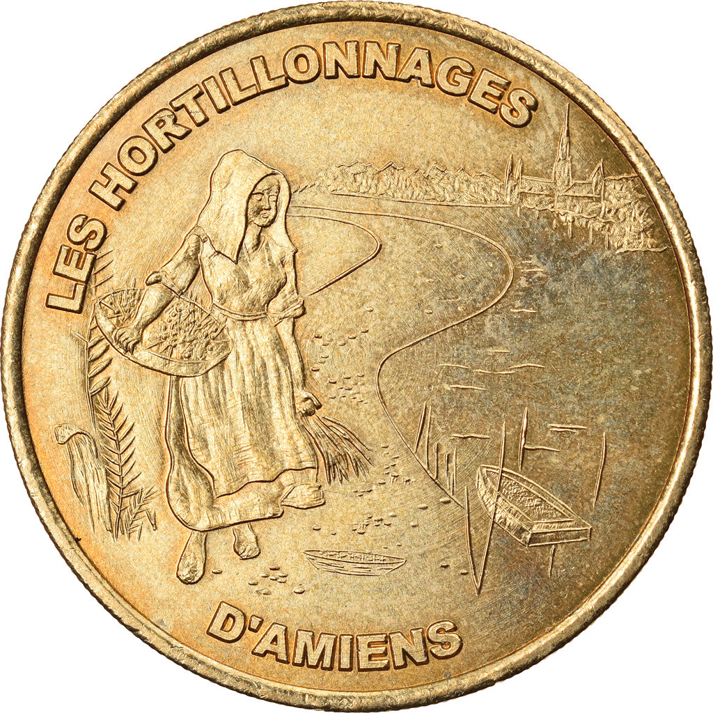 France, Medal, Euro d'Amiens, les Hortillonnages, 1998, MS(63)
