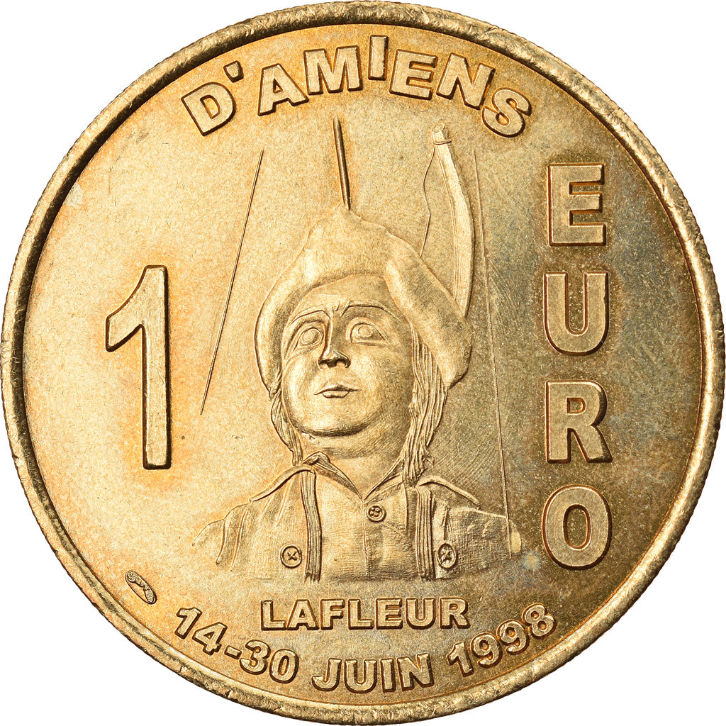 France, Medal, Euro d'Amiens, les Hortillonnages, 1998, MS(63)