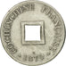 Coin, FRENCH COCHIN CHINA, 2 Sapeque, 1879, Paris, Plaqué, AU(50-53), Bronze