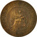 Moneta, INDOCINA FRANCESE, Cent, 1885, Paris, BB, Bronzo, KM:1, Lecompte:37