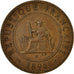 Coin, FRENCH INDO-CHINA, Cent, 1894, Paris, EF(40-45), Bronze, KM:1, Lecompte:45
