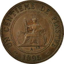Coin, FRENCH INDO-CHINA, Cent, 1895, Paris, EF(40-45), Bronze, KM:7, Lecompte:46