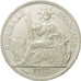 Coin, FRENCH INDO-CHINA, Piastre, 1922, Heaton, Birmingham, EF(40-45), Silver