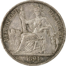 Monnaie, FRENCH INDO-CHINA, 50 Cents, 1894, Paris, TTB, Argent, KM:4