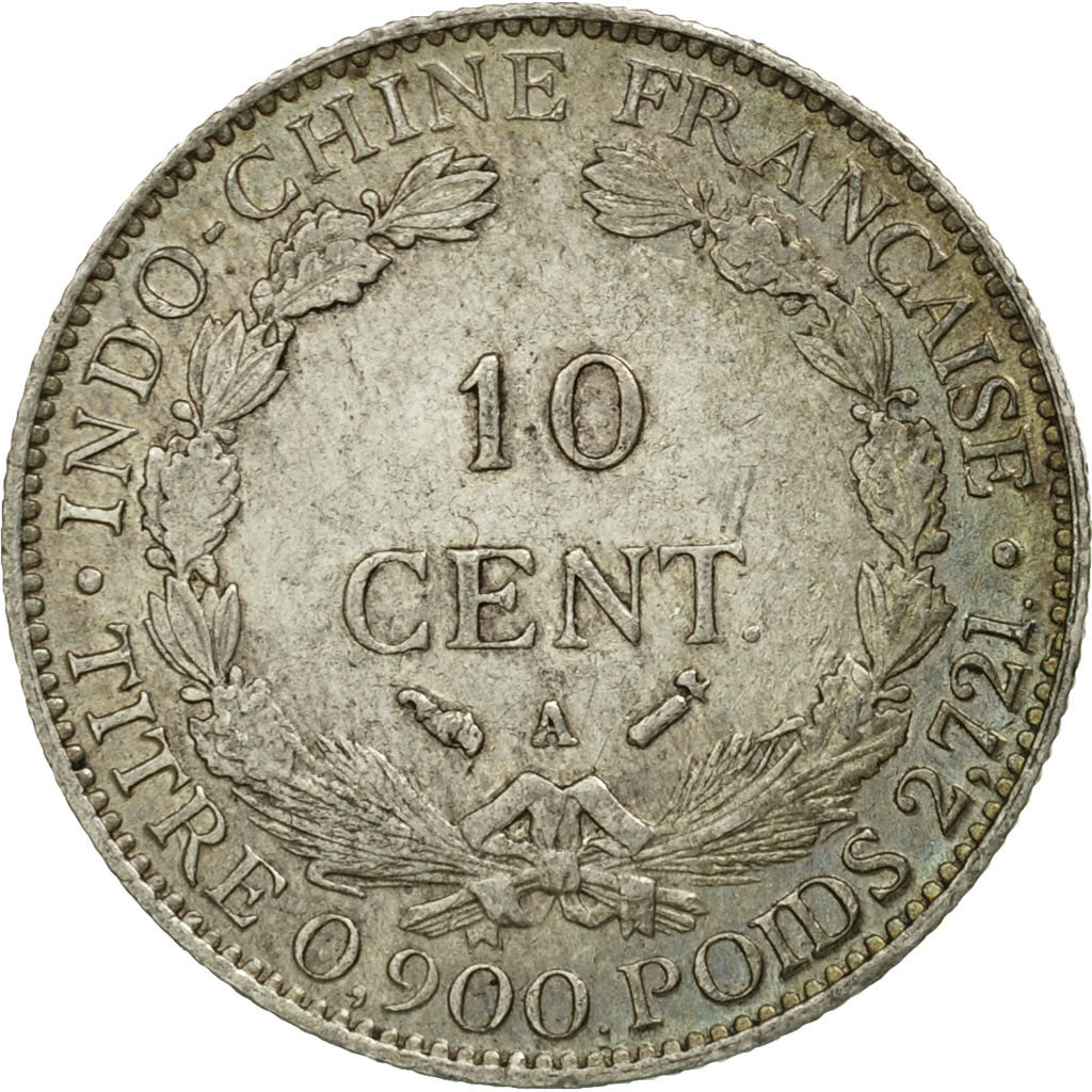 Monnaie, FRENCH INDO-CHINA, 10 Cents, 1888, Paris, TTB, Argent, KM:2