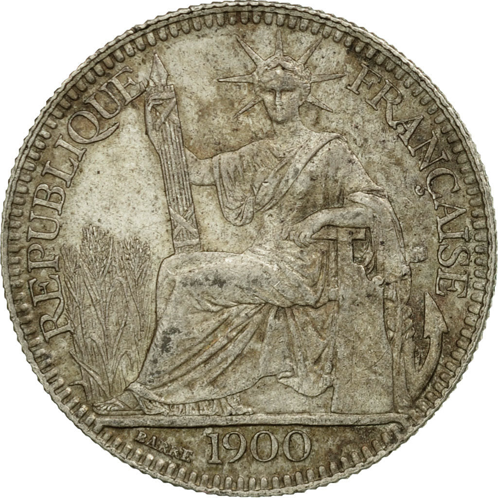 Monnaie, FRENCH INDO-CHINA, 10 Cents, 1900, Paris, TTB, Argent, KM:9