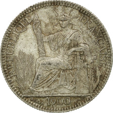 Monnaie, FRENCH INDO-CHINA, 10 Cents, 1900, Paris, TTB, Argent, KM:9