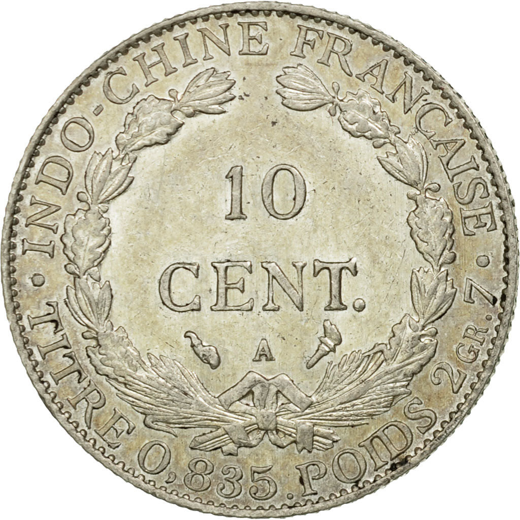 Monnaie, FRENCH INDO-CHINA, 10 Cents, 1900, Paris, SUP, Argent, KM:9