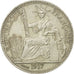 Coin, FRENCH INDO-CHINA, 10 Cents, 1917, Paris, AU(55-58), Silver, KM:9