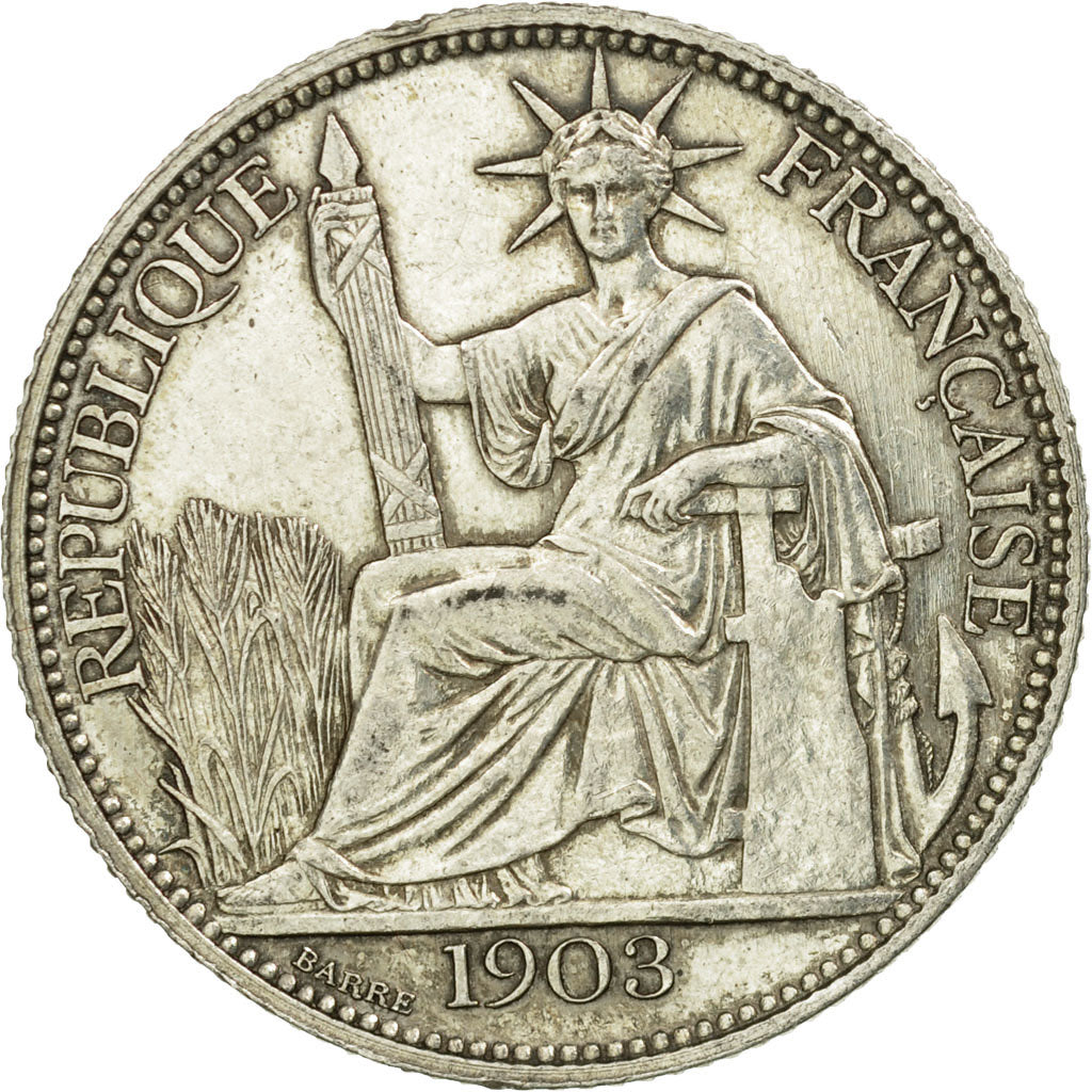 Monnaie, FRENCH INDO-CHINA, 20 Cents, 1903, Paris, TTB, Argent, KM:10