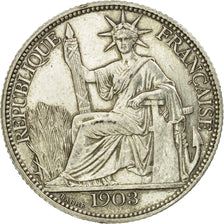 Monnaie, FRENCH INDO-CHINA, 20 Cents, 1903, Paris, TTB, Argent, KM:10