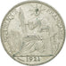Coin, FRENCH INDO-CHINA, 20 Cents, 1921, Paris, EF(40-45), Silver, KM:17.1