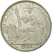 Coin, FRENCH INDO-CHINA, 20 Cents, 1929, Paris, EF(40-45), Silver, KM:17.1