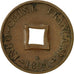 Monnaie, FRENCH INDO-CHINA, 2 Sapeque, 1892, Paris, TTB, Bronze, KM:6