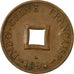 Coin, FRENCH INDO-CHINA, 2 Sapeque, 1894, Paris, EF(40-45), Bronze, KM:6