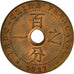 Moneta, INDOCINA FRANCESE, Cent, 1923, Poissy, SPL, Bronzo, KM:12.3, Lecompte:92