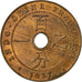 Coin, FRENCH INDO-CHINA, Cent, 1937, Paris, MS(60-62), Bronze, KM:12.1