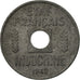 Coin, FRENCH INDO-CHINA, 1/4 Cent, 1942, Osaka, EF(40-45), Zinc, KM:25
