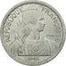 Coin, FRENCH INDO-CHINA, 10 Cents, 1945, Beaumont - Le Roger, MS(63), Aluminum
