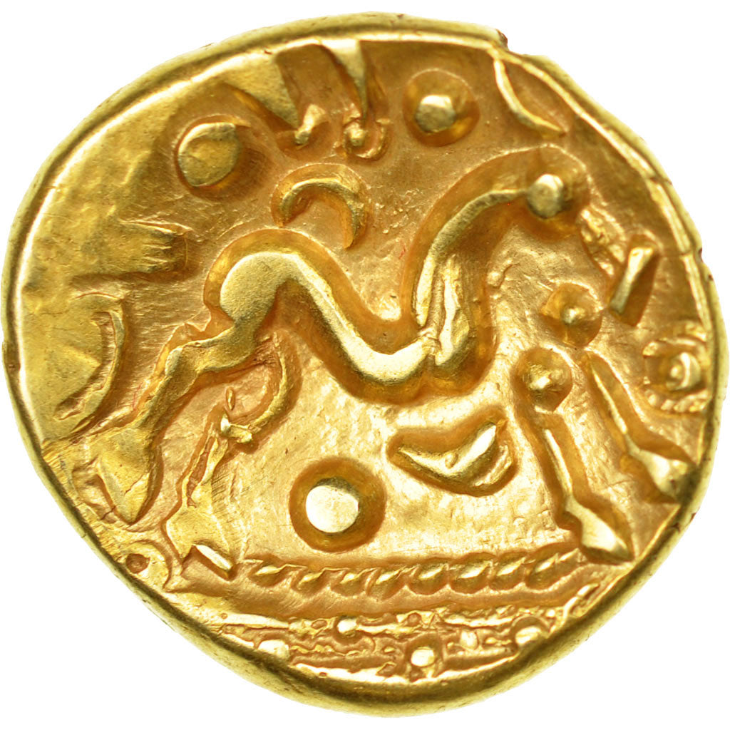 Coin, Ambiani, Stater, AU(55-58), Gold, Delestrée:240