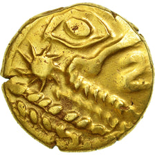 Coin, Bellovaci, Stater, AU(55-58), Gold, Delestrée:273