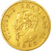 Coin, Italy, Vittorio Emanuele II, 10 Lire, 1863, Torino, EF(40-45), Gold