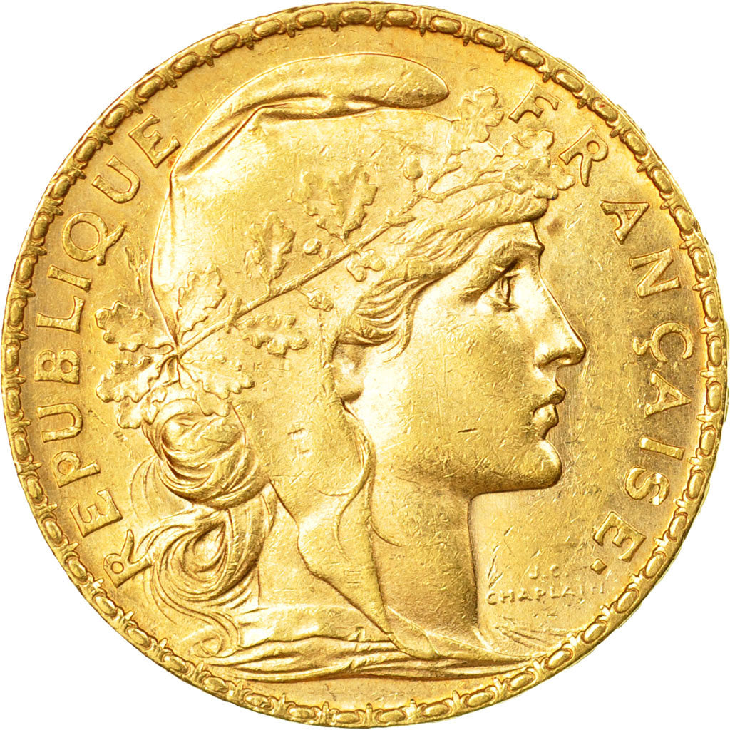 Monnaie, France, Marianne, 20 Francs, 1901, TTB+, Or, Gadoury:1064, KM:847