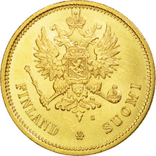 Moneta, Finlandia, Alexander II, 20 Markkaa, 1878, Helsinki, SPL, Oro, KM:9.1