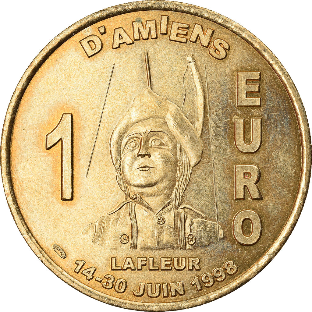 France, Medal, Euro d'Amiens, les Hortillonnages, 1998, MS(64)
