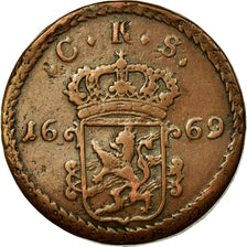Coin, Sweden, Ore, S.M., 1669, Avesta, EF(40-45), Copper, KM:264