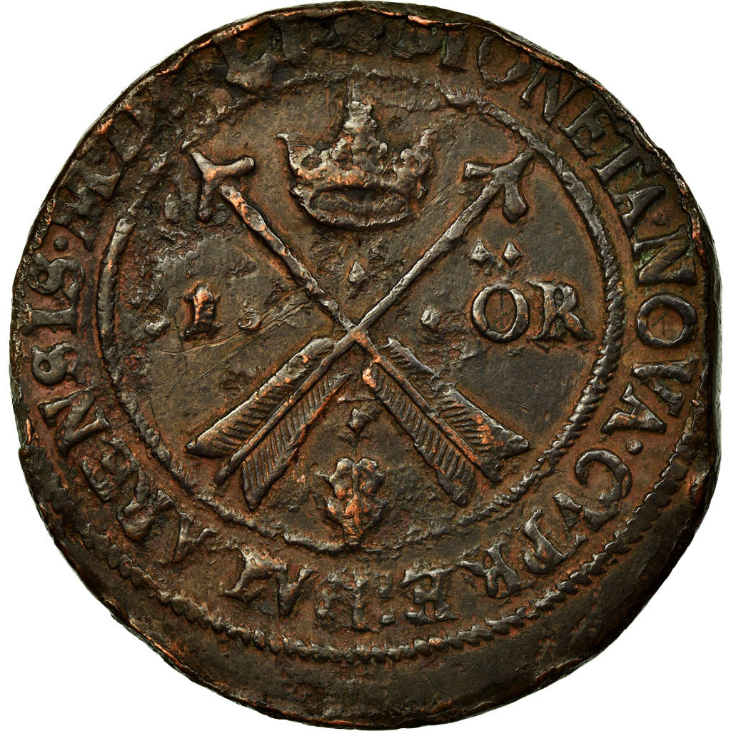 Coin, Sweden, Ore, 1651, Avesta, VF(30-35), Copper, KM:162.2