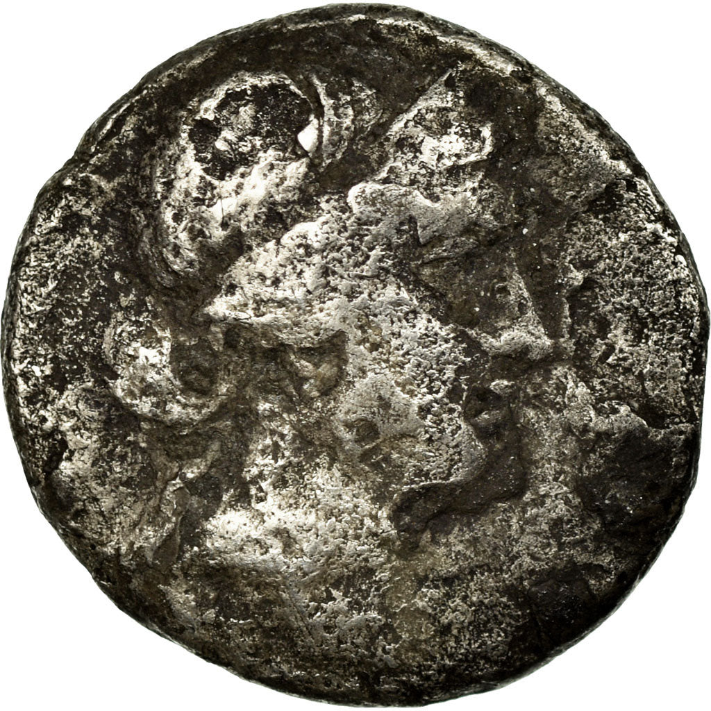 Munten, Julius Caesar, Denarius, Traveling Mint, ZG+, Zilver, Crawford:458/1