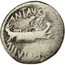 Coin, Marcus Antonius, Denarius, 32-31 BC, F(12-15), Silver, Crawford:544/25
