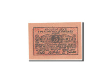 Albania, Shkoder, 5 Qindtar, 30.1.1920, KM:S171, UNC