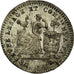 Moneta, Francia, Lefevre Lesage, 10 Sols, 1792, BB, Argento, KM:Tn19