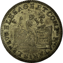 Monnaie, France, Lefevre Lesage, 20 Sols, 1792, TB, Argent, KM:Tn21