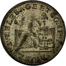 Coin, France, Lefevre Lesage, 20 Sols, 1792, EF(40-45), Silver, KM:Tn21