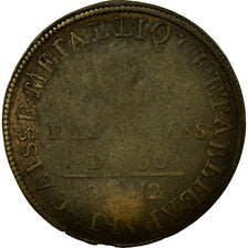 Münze, Frankreich, Caisse métallique, 18 Deniers, 1792, SGE+, Billon, KM:Tn5
